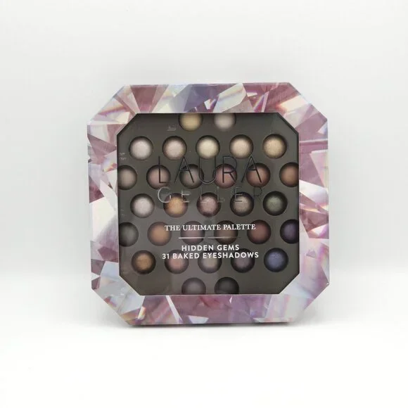 Laura Geller Beauty The Ultimate Palette Hidden Gems 31 Baked Eyeshadows NIB - Picture 2 of 5
